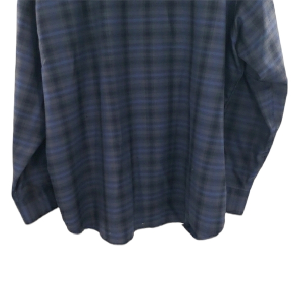 ❌SOLD❌Vintage Pendleton Woolen Blue Plaid Button Down Shirt - Picture 6 of 15